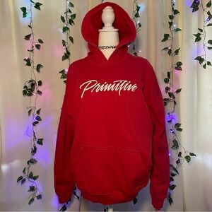Primitive skate red hoodie